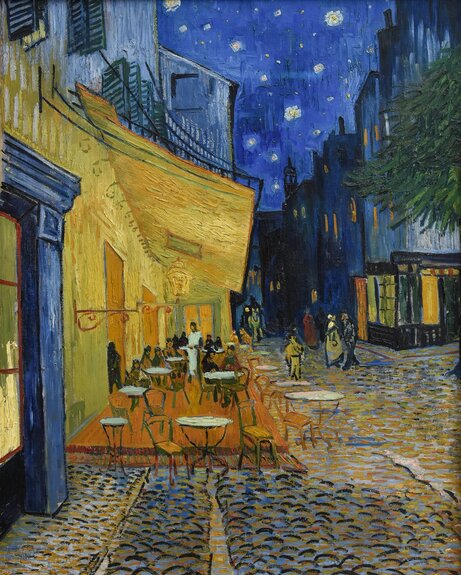 Vincent van gogh taras kawiarni nocą 1888