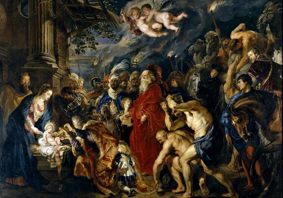 Pokłon trzech króli  peter paul rubens