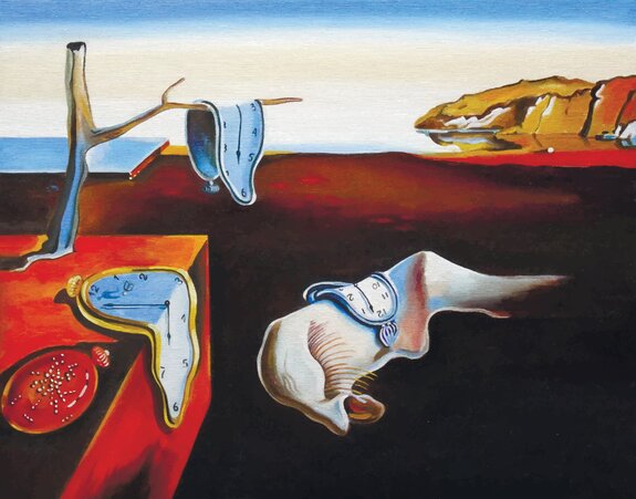 Salvador dali trwałość pamięci