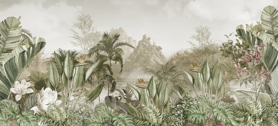 Tropikalna roślinność i góry