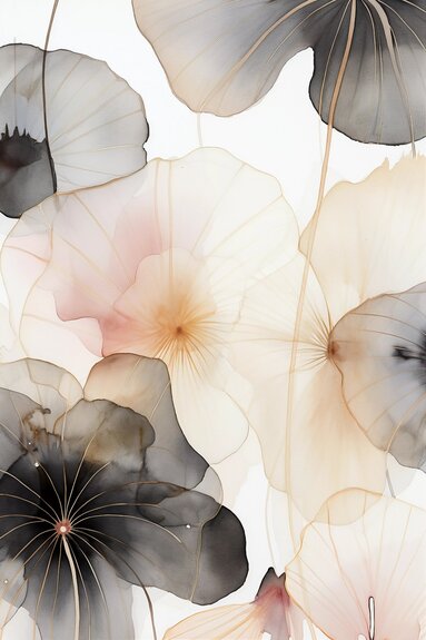 Ciemne i jasne kwiaty razem